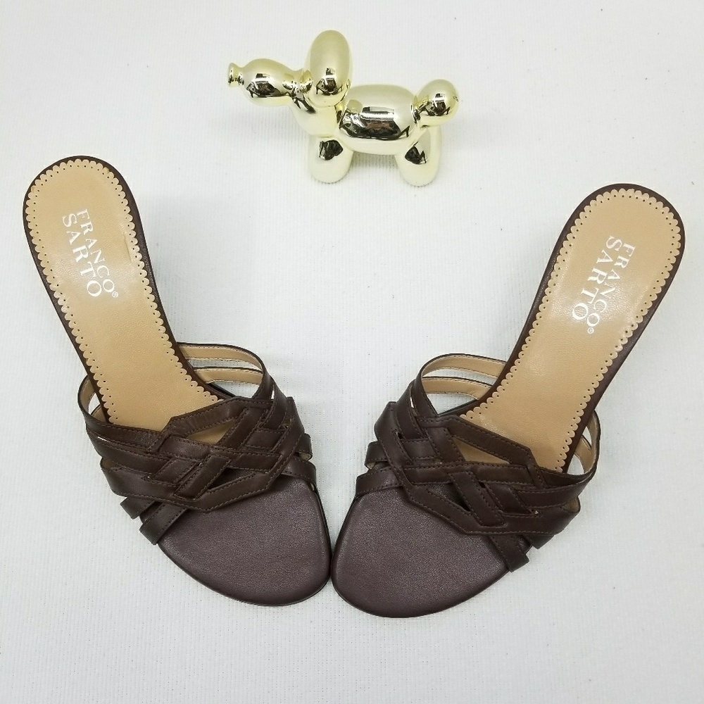 Franco Sarto Brown Sandals